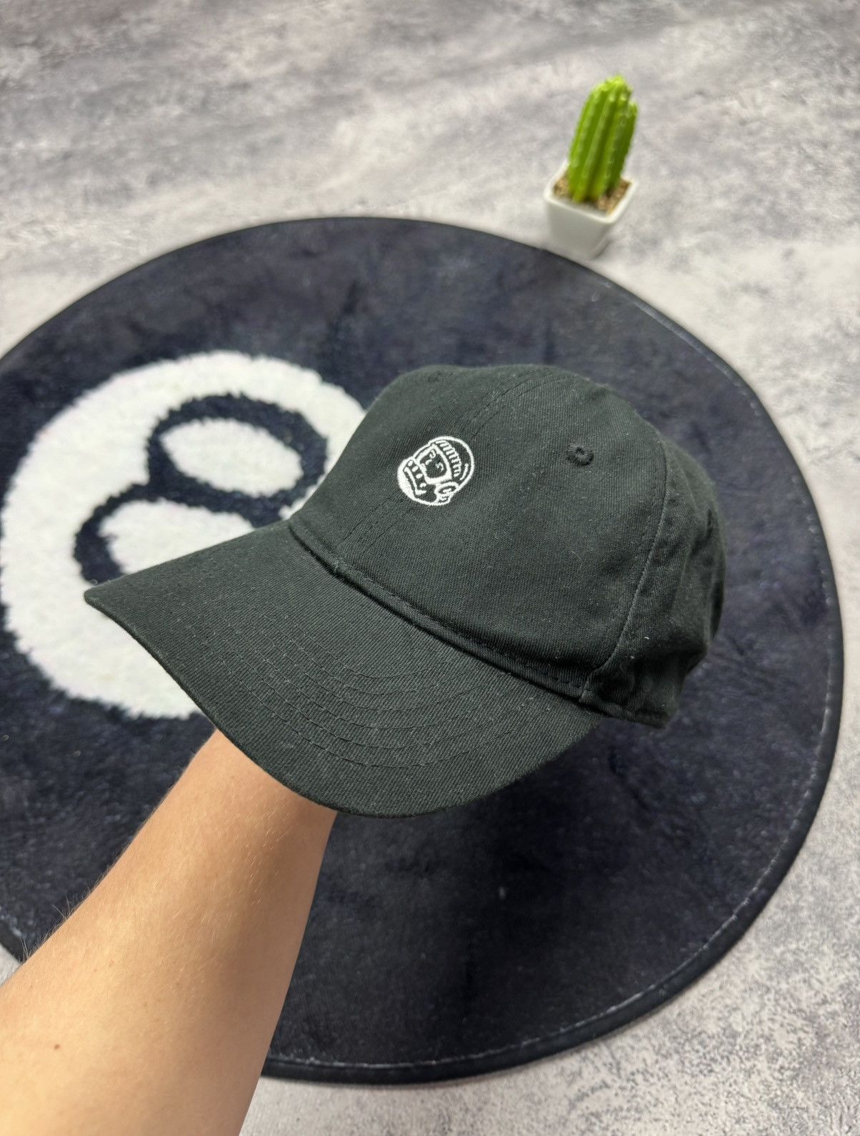 Billionaire Boys Club Billionaire Boys Club BBC Astro Helmet Logo Black Strap Cap Size ONE SIZE - 1 Thumbnail