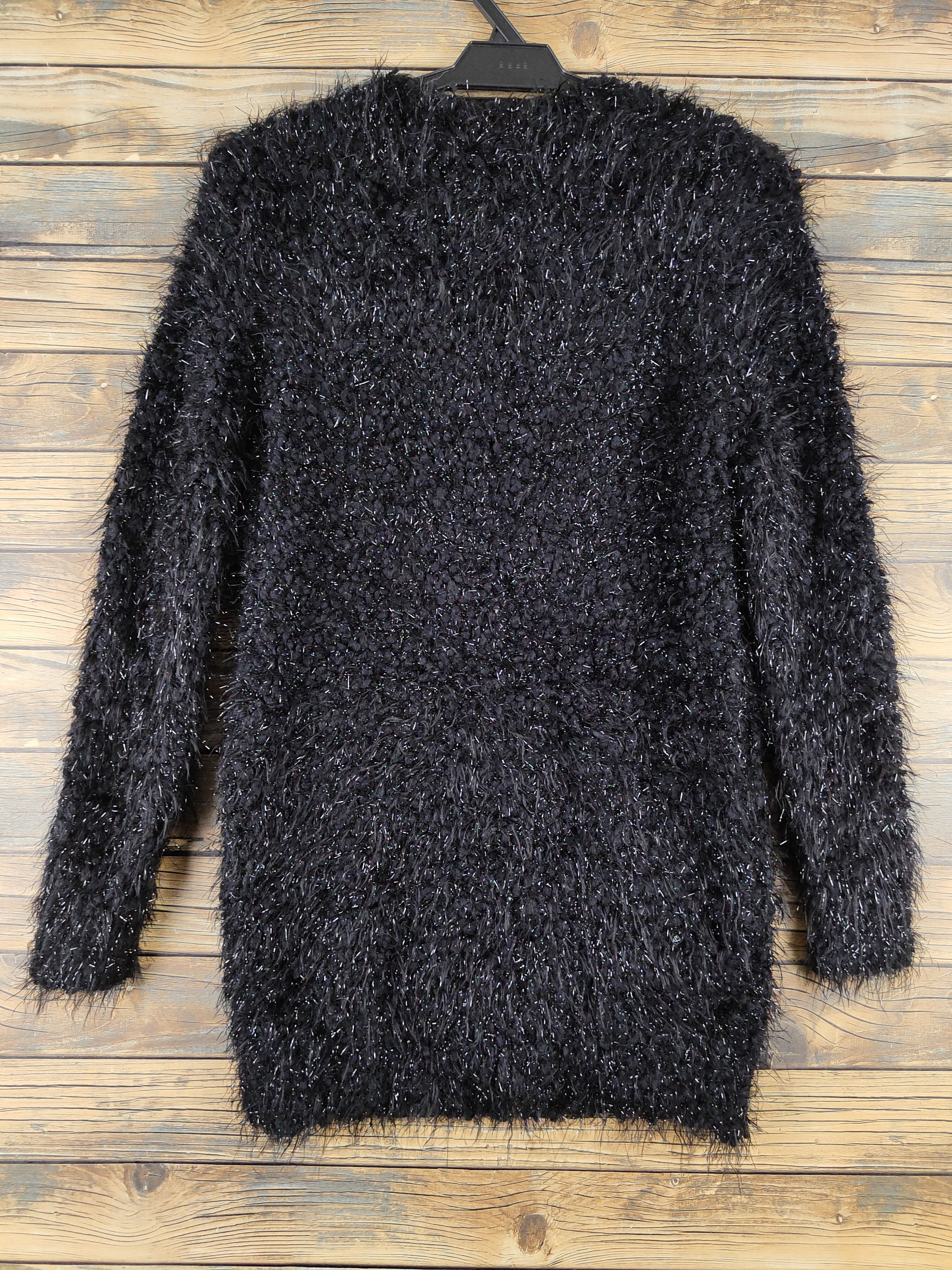 Japanese Brand Japanese Brand Black Shag Shaggy Fur Mohair Knitwear #W1943 Size M / US 6-8 / IT 42-44 - 8 Thumbnail