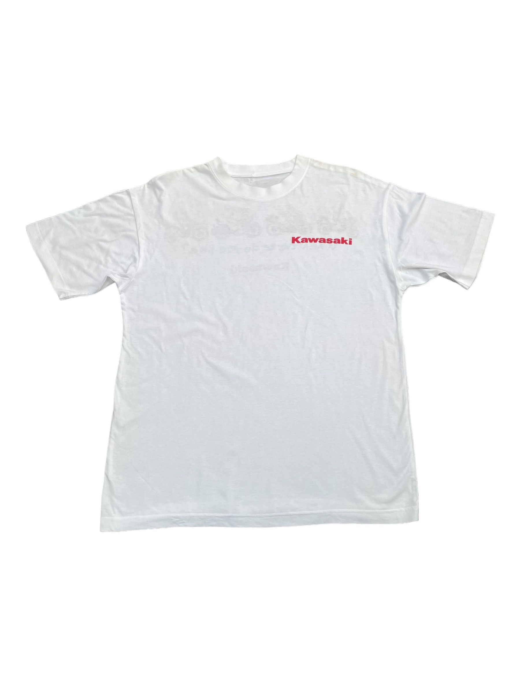 Japanese Brand × Vintage Vintage Kawasaki Tshirt Size US L / EU 52-54 / 3 - 2 Thumbnail