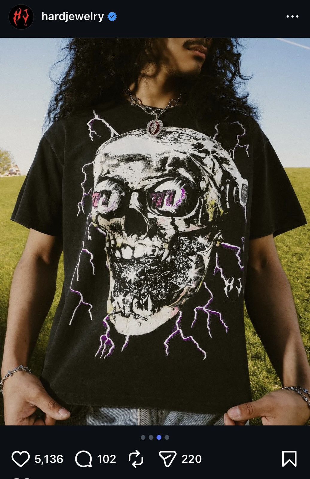 Other Hard Jewelry 7 Year anniversary Born Winner Tee Size US XXL / EU 58 / 5 - 8 Thumbnail