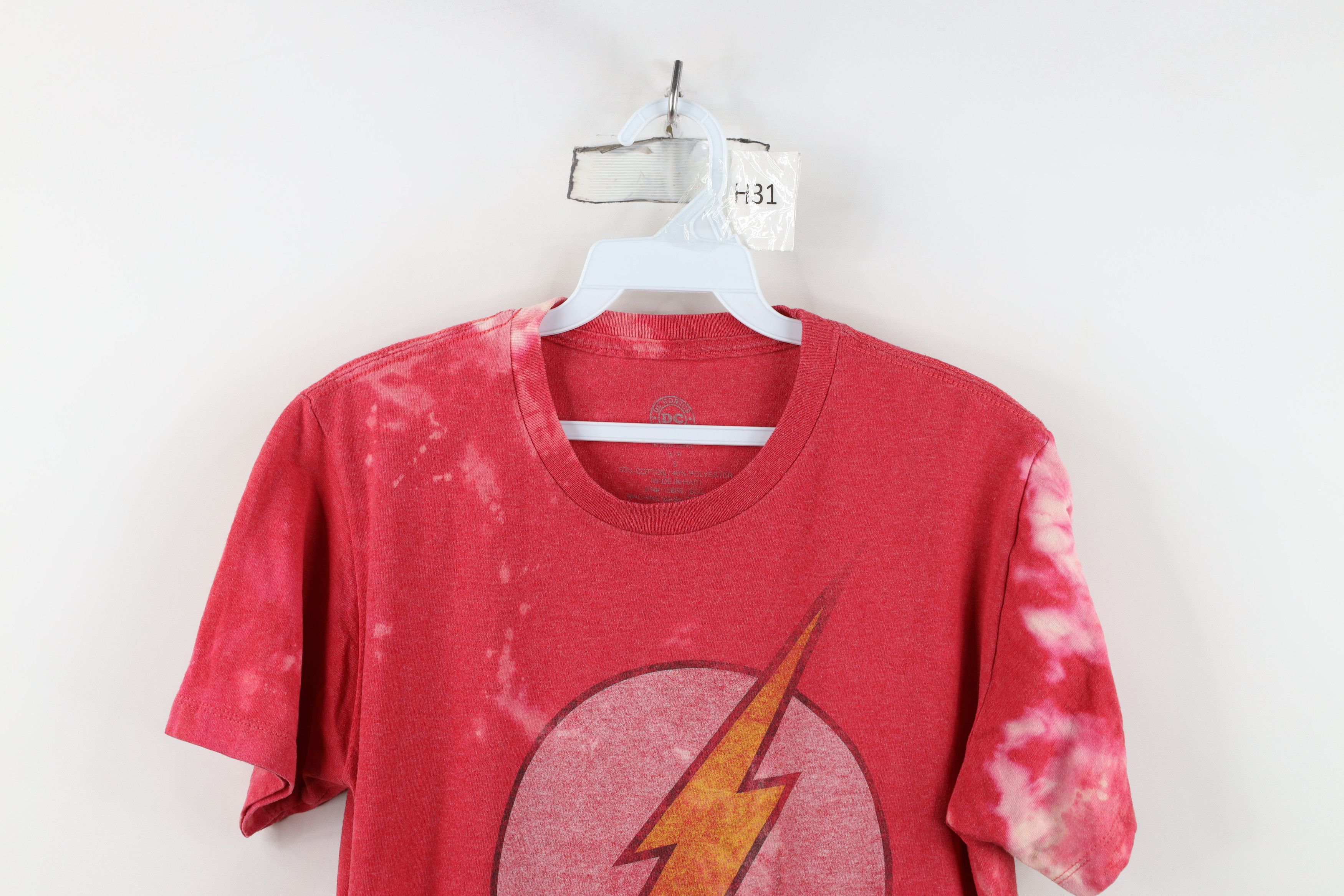 Vintage DC Comics Acid Wash Flash Superhero Short Sleeve T-Shirt Size US S / EU 44-46 / 1 - 2 Thumbnail