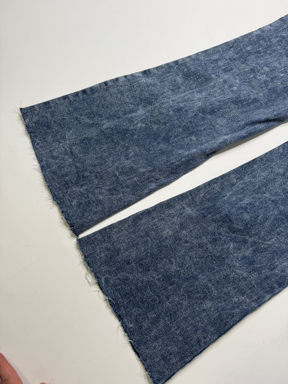 Vintage Vintage avant garde flared bootcut jeans belt if6was9 lgb Size 28" / US 6 / IT 42 - 6 Thumbnail
