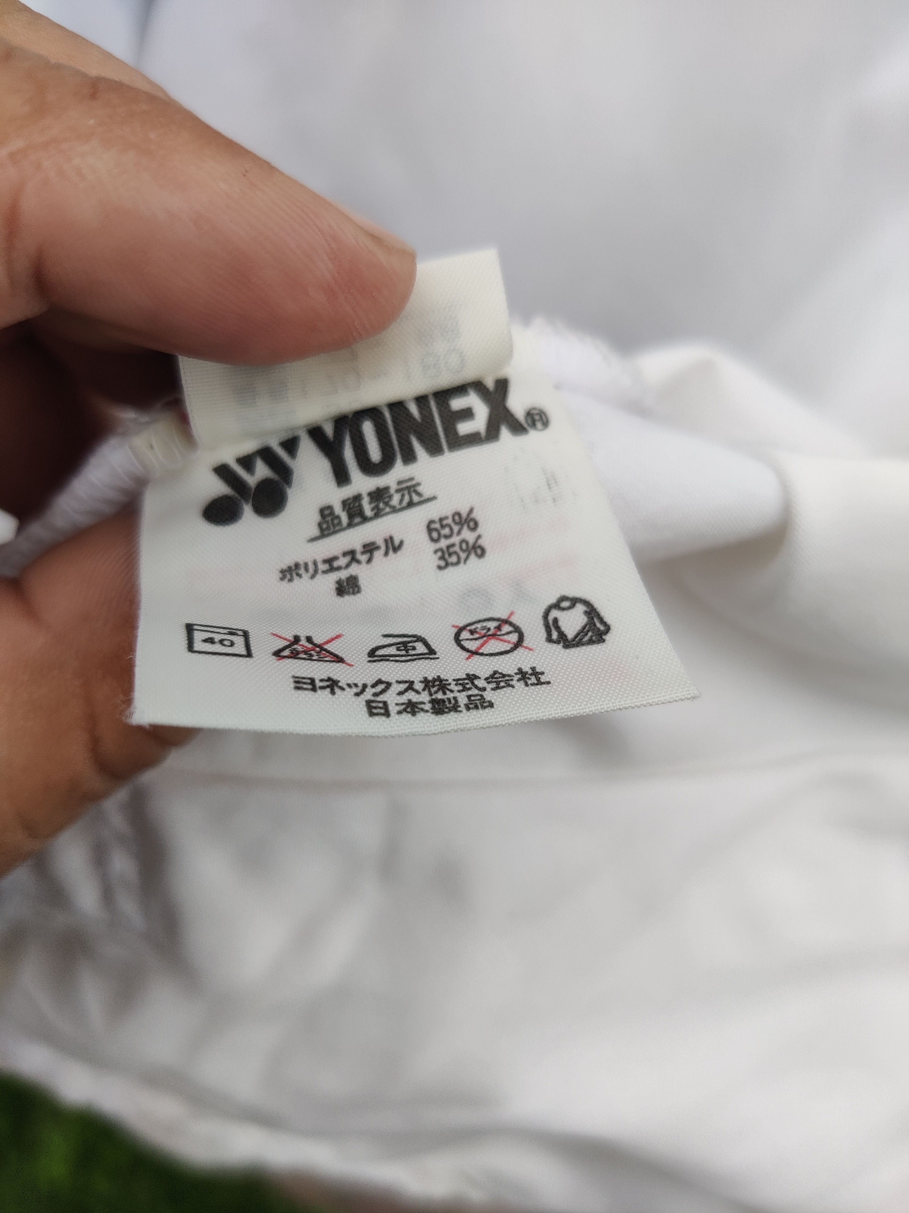 Japanese Brand Vintage Yonex Multi Colour Spell out Japan Made Jacket Size US L / EU 52-54 / 3 - 13 Thumbnail