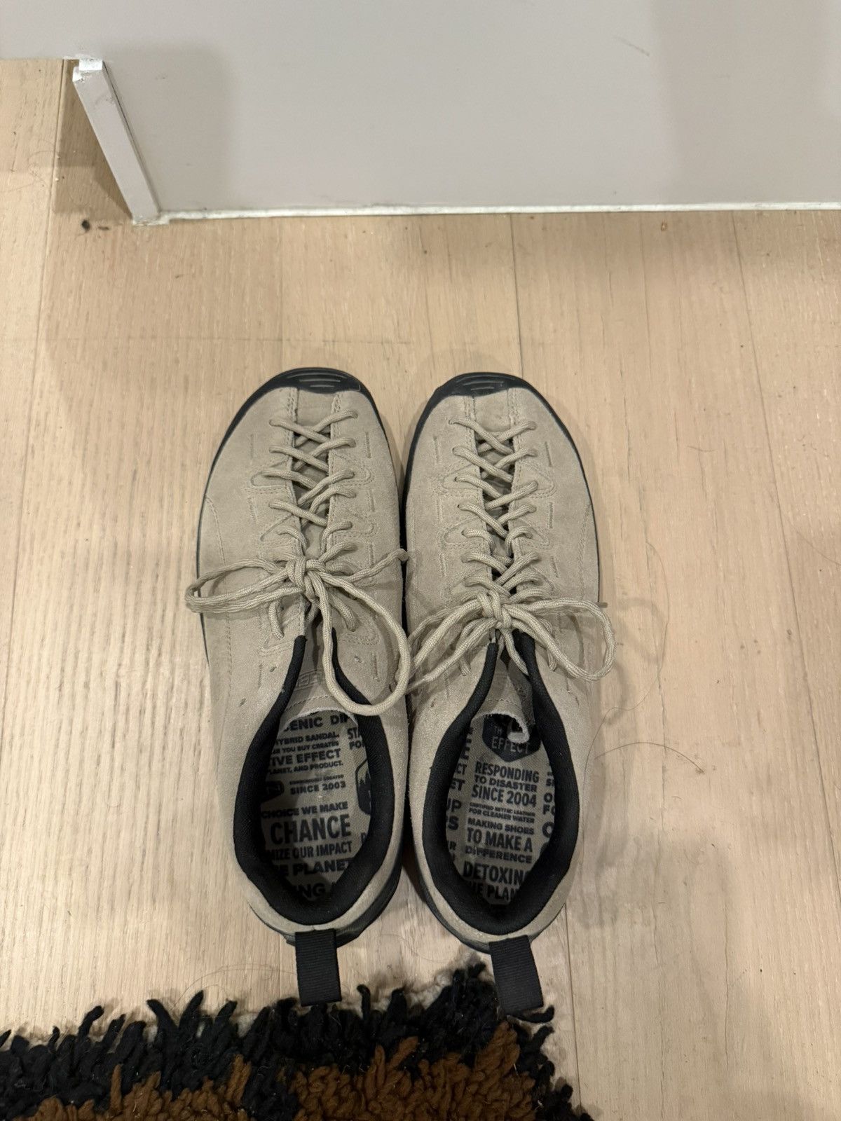 KEEN Keen Jasper Suede Sneakers - Silver Mink Size US 11.5 / EU 44-45 - 3 Thumbnail