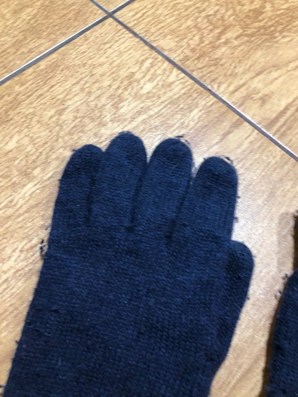 Barbour Vintage blue Barbour logo gloves luxury Y2K Streetwear Size ONE SIZE - 7 Thumbnail