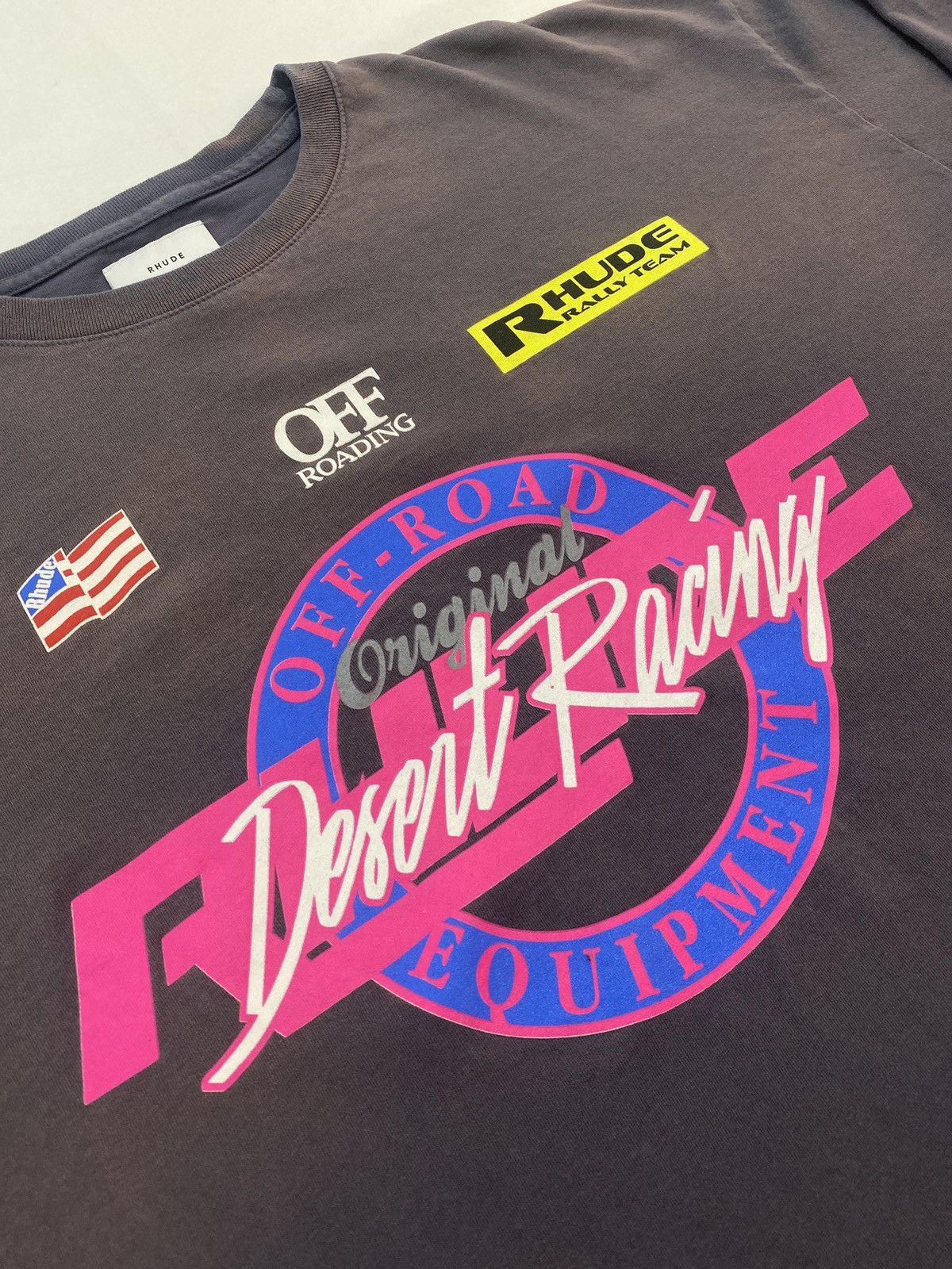 Rhude Rhude Off Road Desert Racing Equipment Rally Team Longsleeve Size US XL / EU 56 / 4 - 5 Thumbnail
