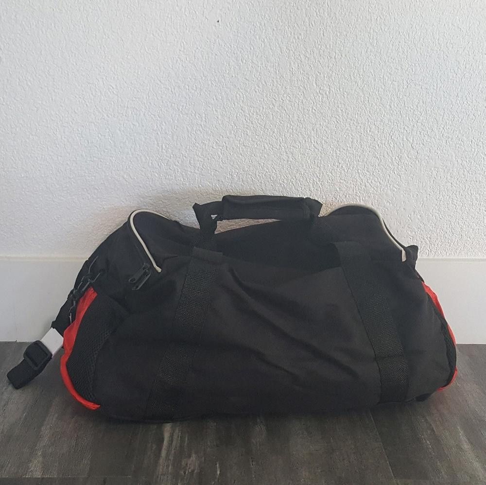 Designer Black Red Gym Duffle Size ONE SIZE - 2 Thumbnail