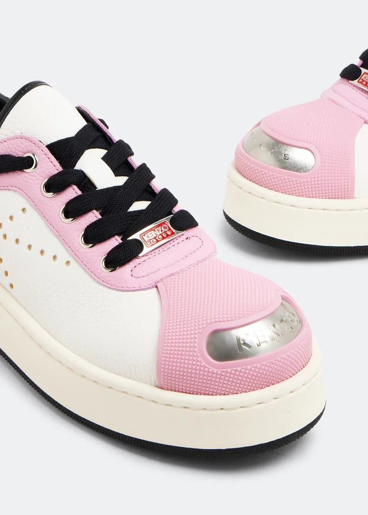Kenzo o1y1025 Low-Top Sneakers in Multicolor Size US 5.5 / IT 35.5 - 2 Thumbnail