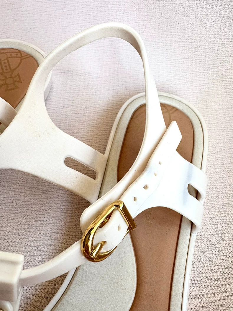 Vivienne Westwood Vivienne Westwood Saturn white sandals Size US 9.5 / IT 39.5 - 5 Thumbnail