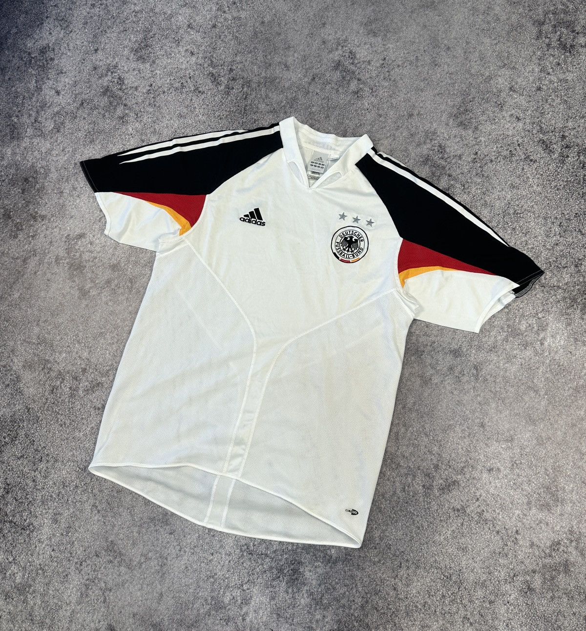 Adidas Vintage Adidas Germany Soccer Jersey Blokecore Style Rare S Size US M / EU 48-50 / 2 - 1 Thumbnail