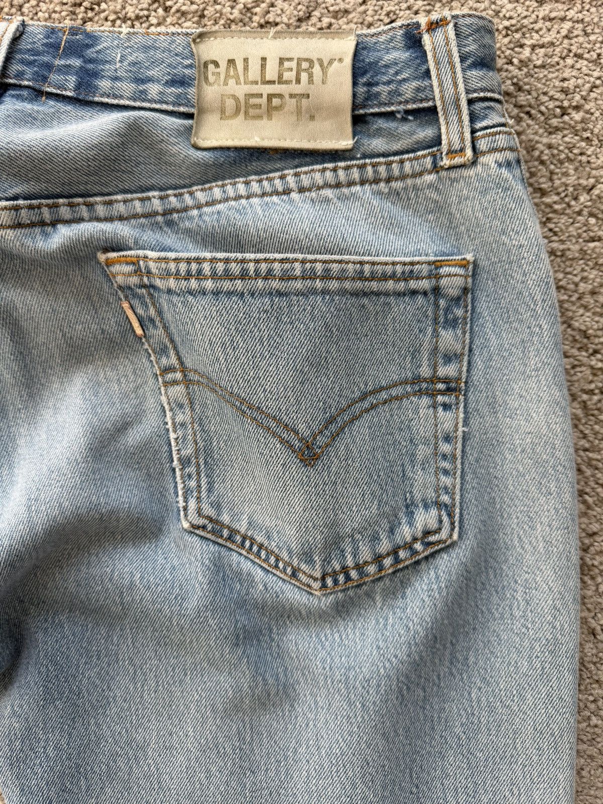 Gallery Dept. Gallery Dept. Distressed Denim ⛓️‍💥 Size US 31 - 3 Thumbnail