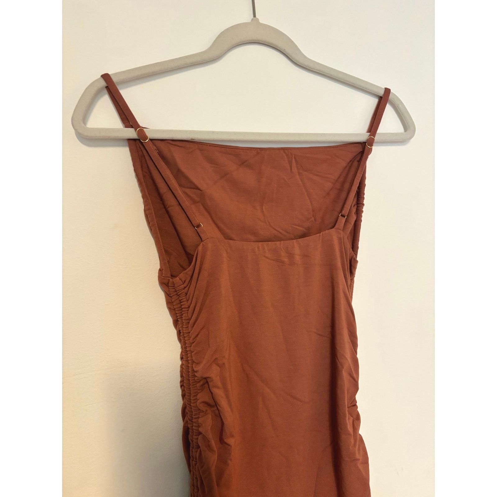 REVOLVE NWT RUMER Paige Mini Dress In Amber Size Medium Size M / US 6-8 / IT 42-44 - 8 Thumbnail