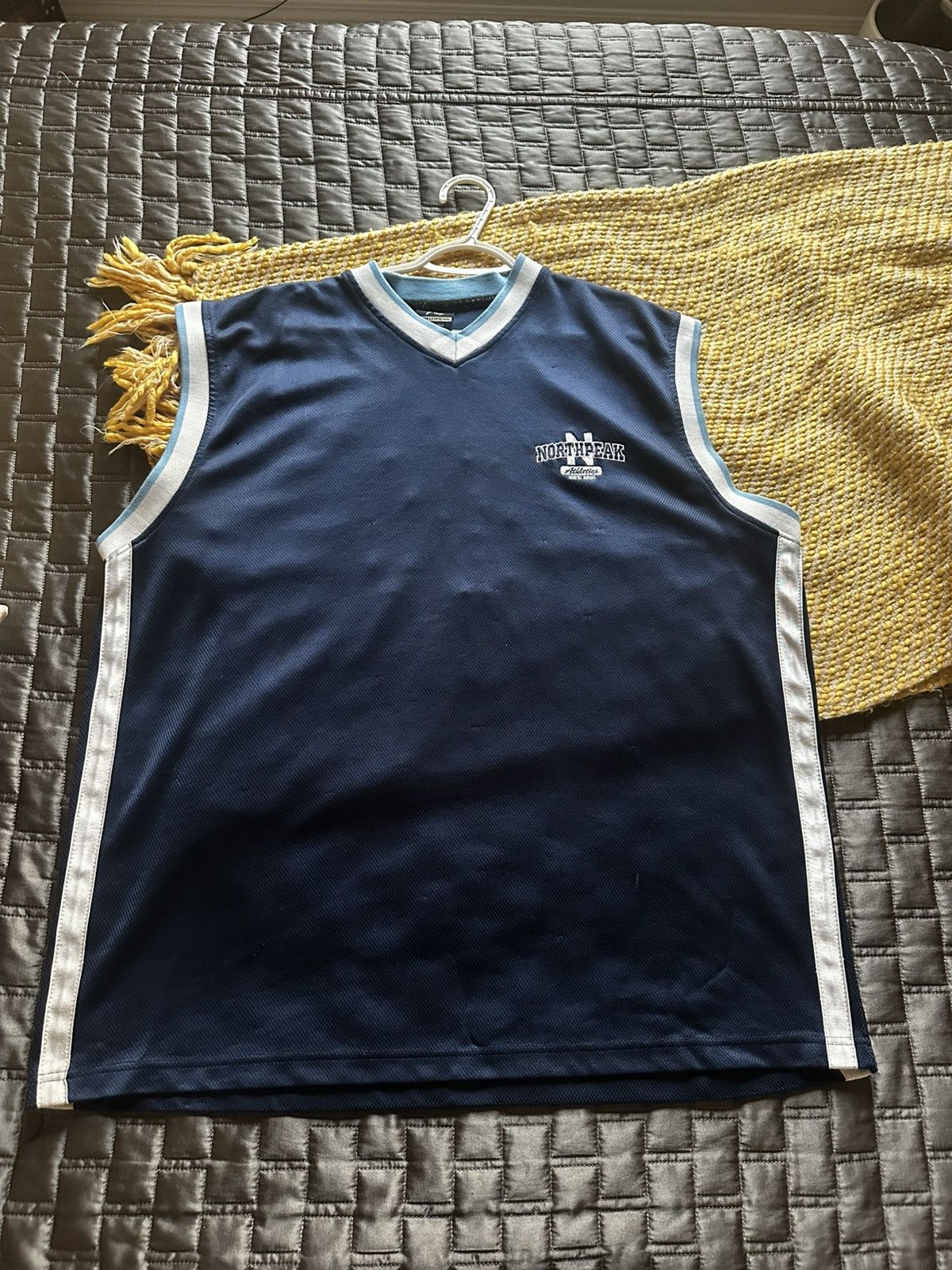 Other Blue Northpeak “81” Vintage Jersey Size US XL / EU 56 / 4 - 2 Thumbnail