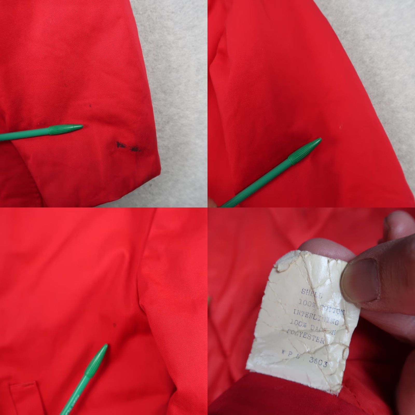 Sears VINTAGE Sears Ted Williams Hunting Jacket Insulated Red 42 Size Mens Quilted Cotton Mid-Length Bib Zipper Size US XS / EU 42 / 0 - 8 Thumbnail