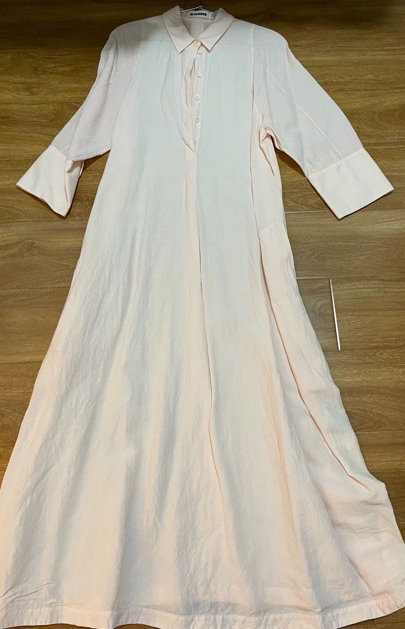 Jil Sander Light Pink Long Dress -dmc