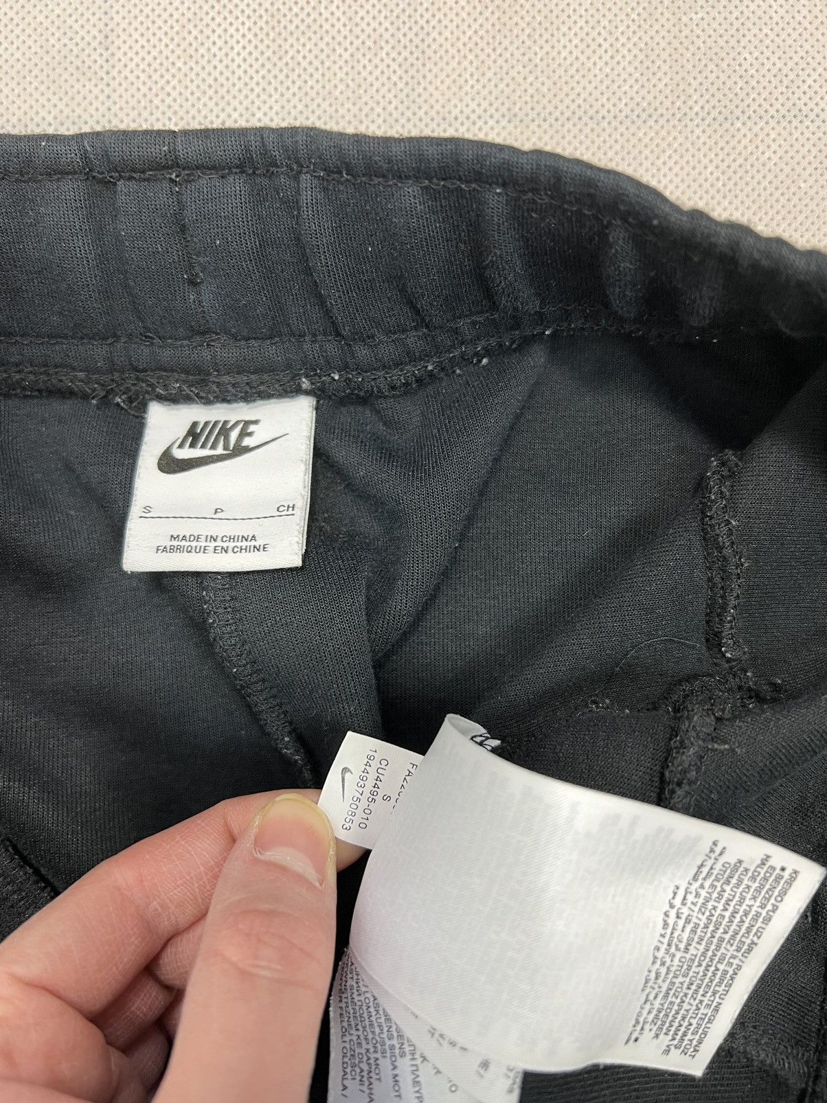 Nike Pants Nike Tech Fleece black new collection Size US 30 / EU 46 - 3 Thumbnail