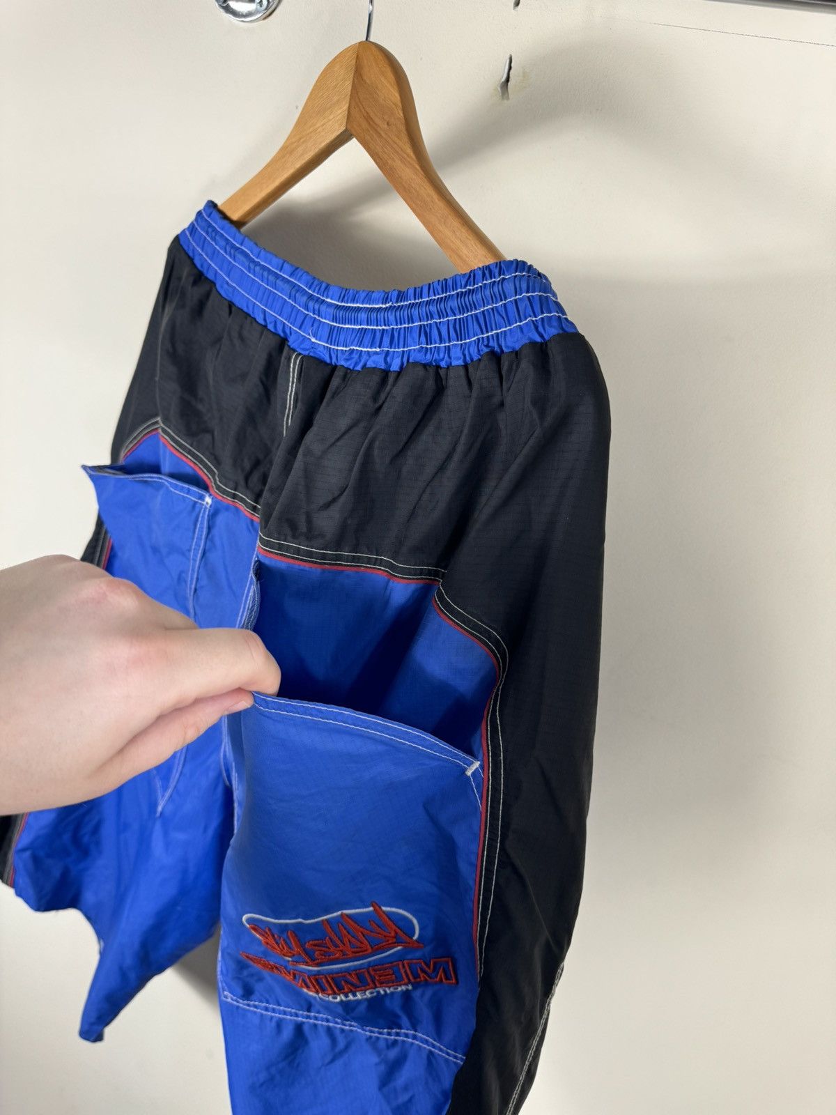 Eminem × Vintage Vintage Eminem Slim Shady Rap Shorts 90s Size US 36 / EU 52 - 12 Thumbnail