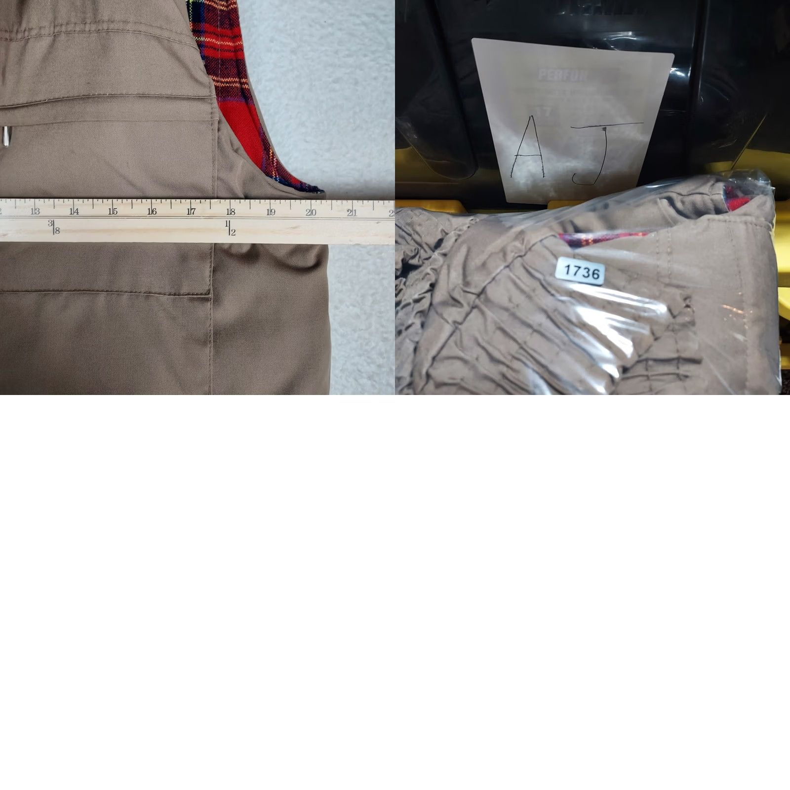 Vintage VINTAGE Repage Insulated Vest Mens Large Brown Plaid Lined Outdoor Workwear Regular Fit Size US L / EU 52-54 / 3 - 8 Thumbnail