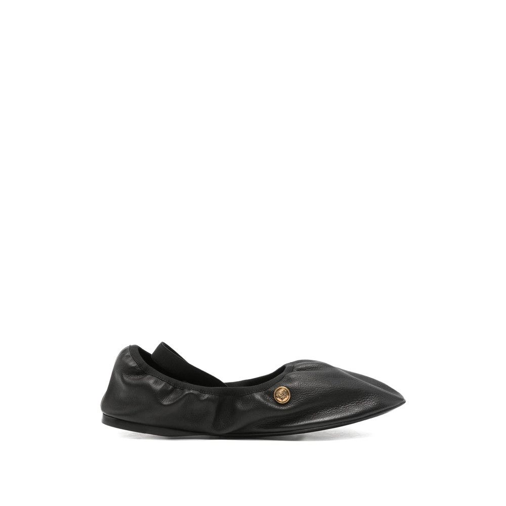 Versace Versace BLACK Ballet Flats Size US 7 / IT 37 - 1 Thumbnail