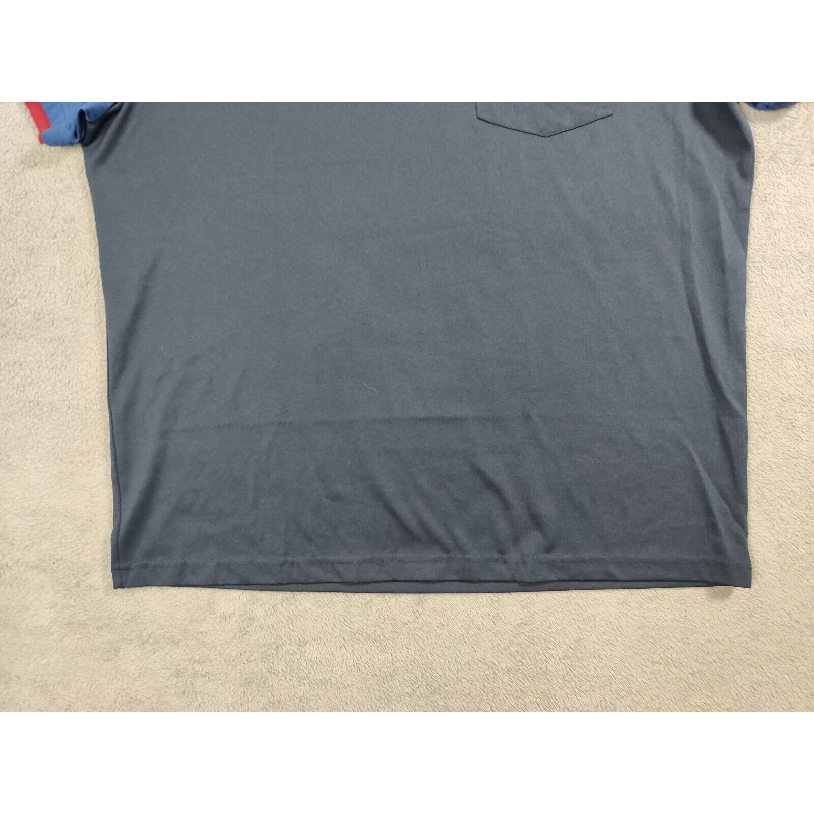 Alfani Alfani Shirt Adult Mens XL Dark Blue Torso Pocket Slim Fit Size US XL / EU 56 / 4 - 5 Thumbnail