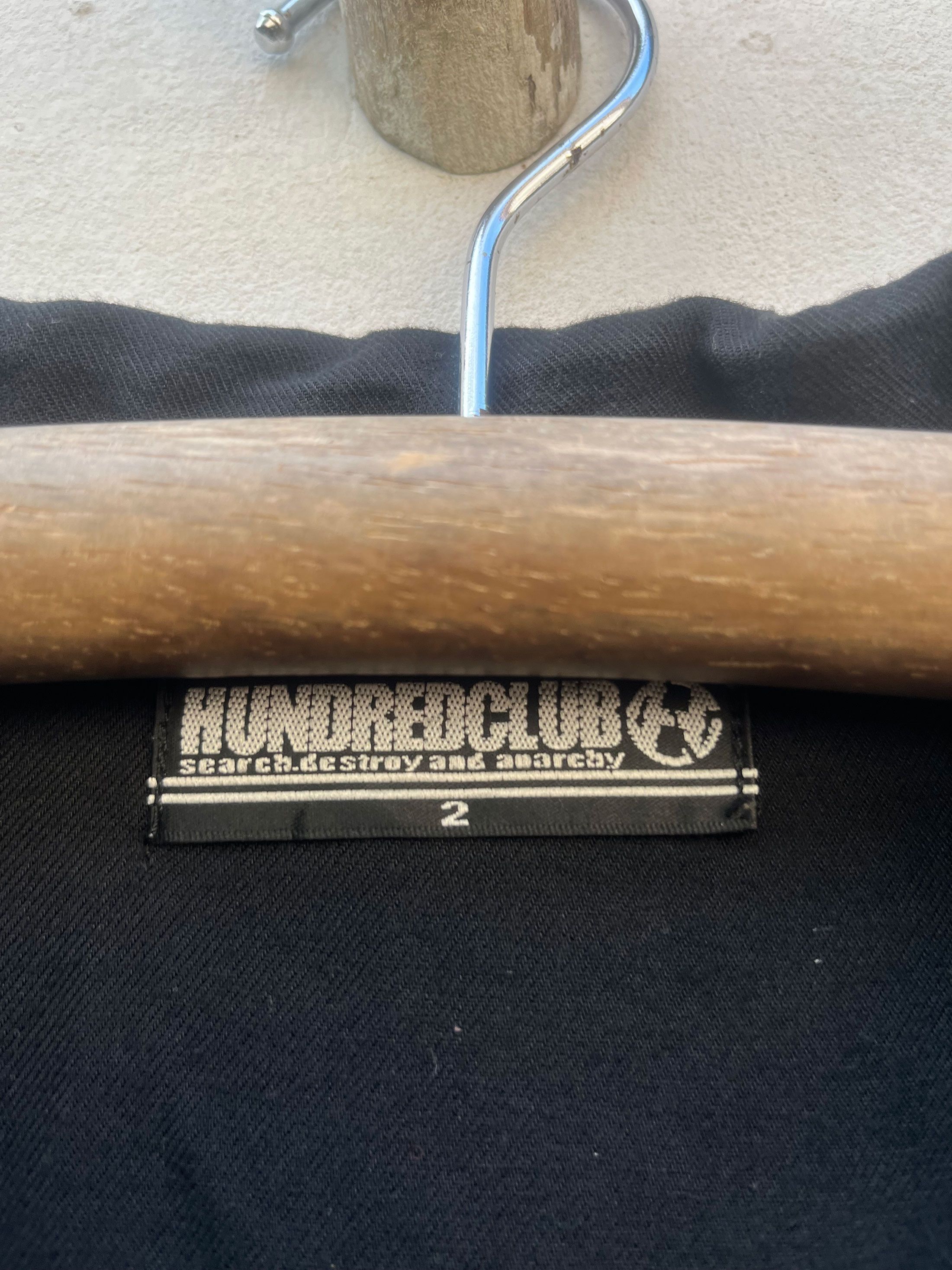 Seditionaries Hundred Club Skull Embdoidery Open Collared Short Sleeve Size US M / EU 48-50 / 2 - 2 Thumbnail