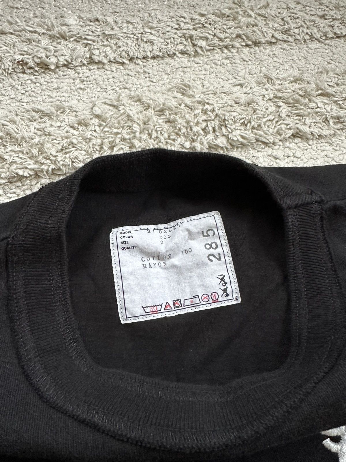 Sacai KAWS x Sacai Embroidery T-shirt Black Size US L / EU 52-54 / 3 - 7 Thumbnail
