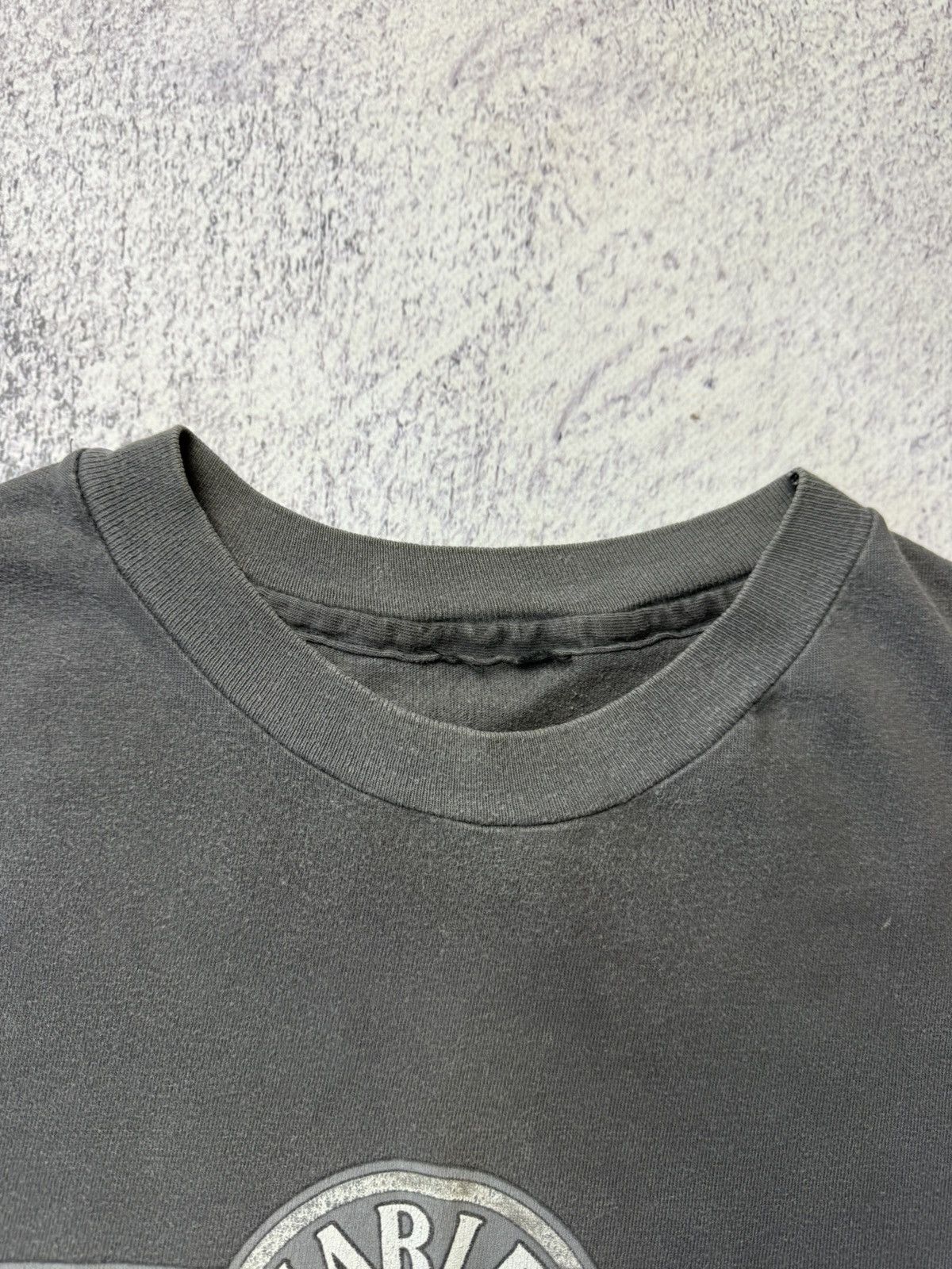 Harley Davidson Vintage Harley Davidson T Shirt 1989 USA Bury St.Edmunds Size US L / EU 52-54 / 3 - 14 Thumbnail