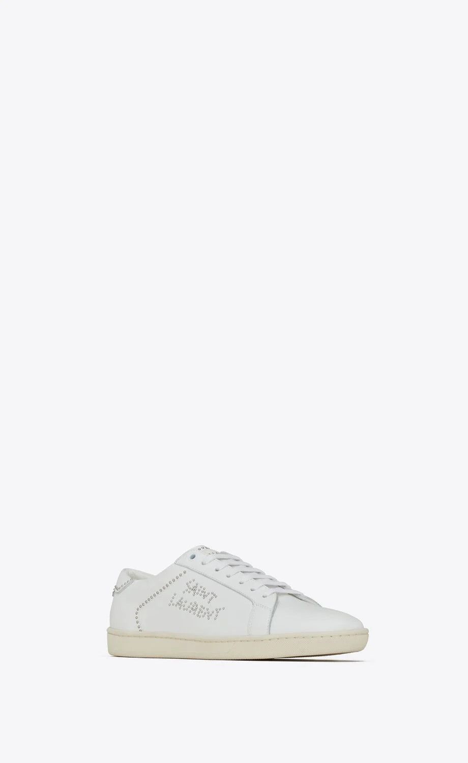 Saint Laurent Paris o1bcso1str0724 Low-Top Sneaker in White Size US 12 / EU 45 - 1 Thumbnail