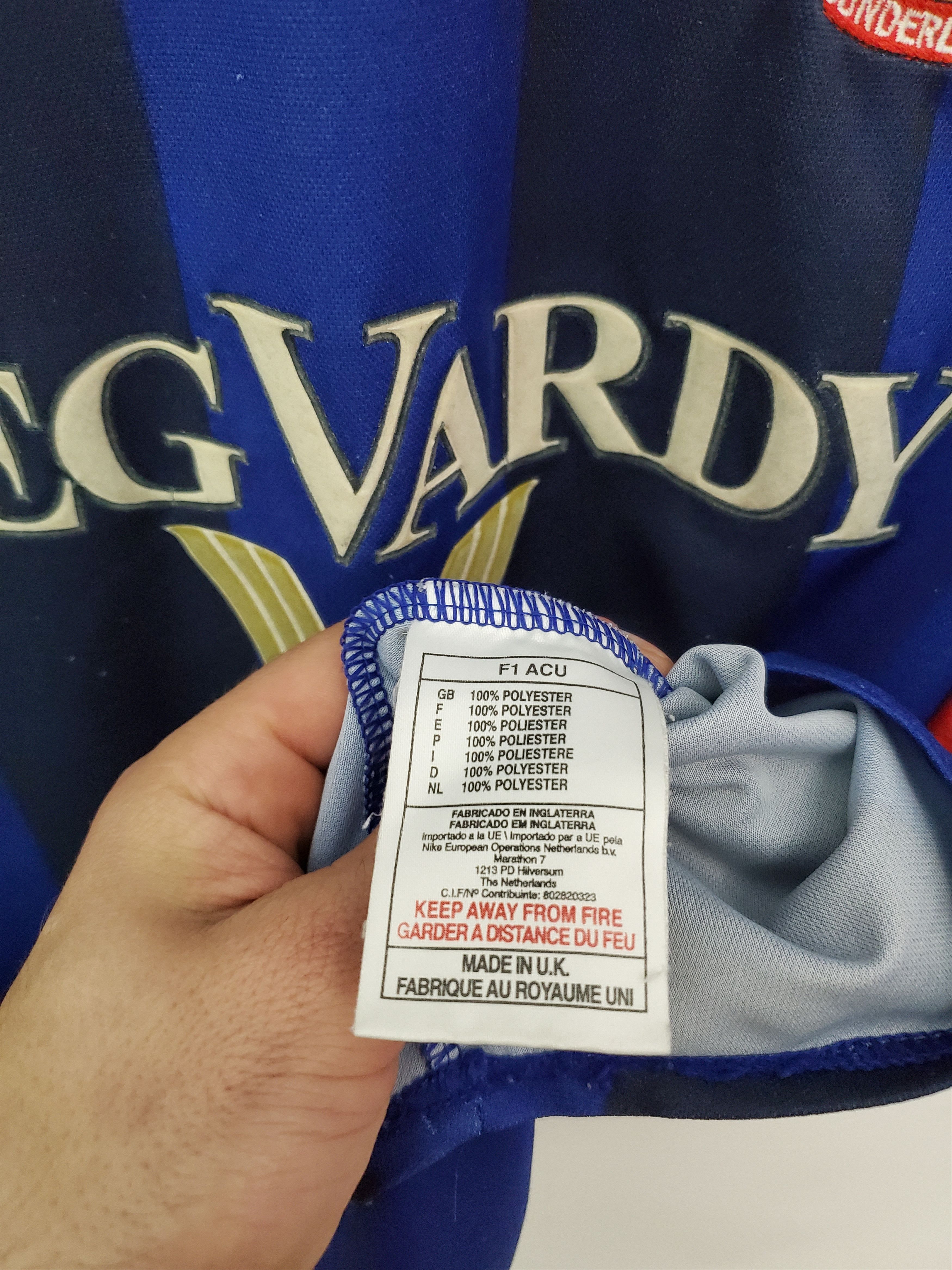Nike × Vintage SUNDERLAND 2001 2002 AWAY FOOTBALL SOCCER JERSEY NIKE sz L Size US L / EU 52-54 / 3 - 5 Thumbnail