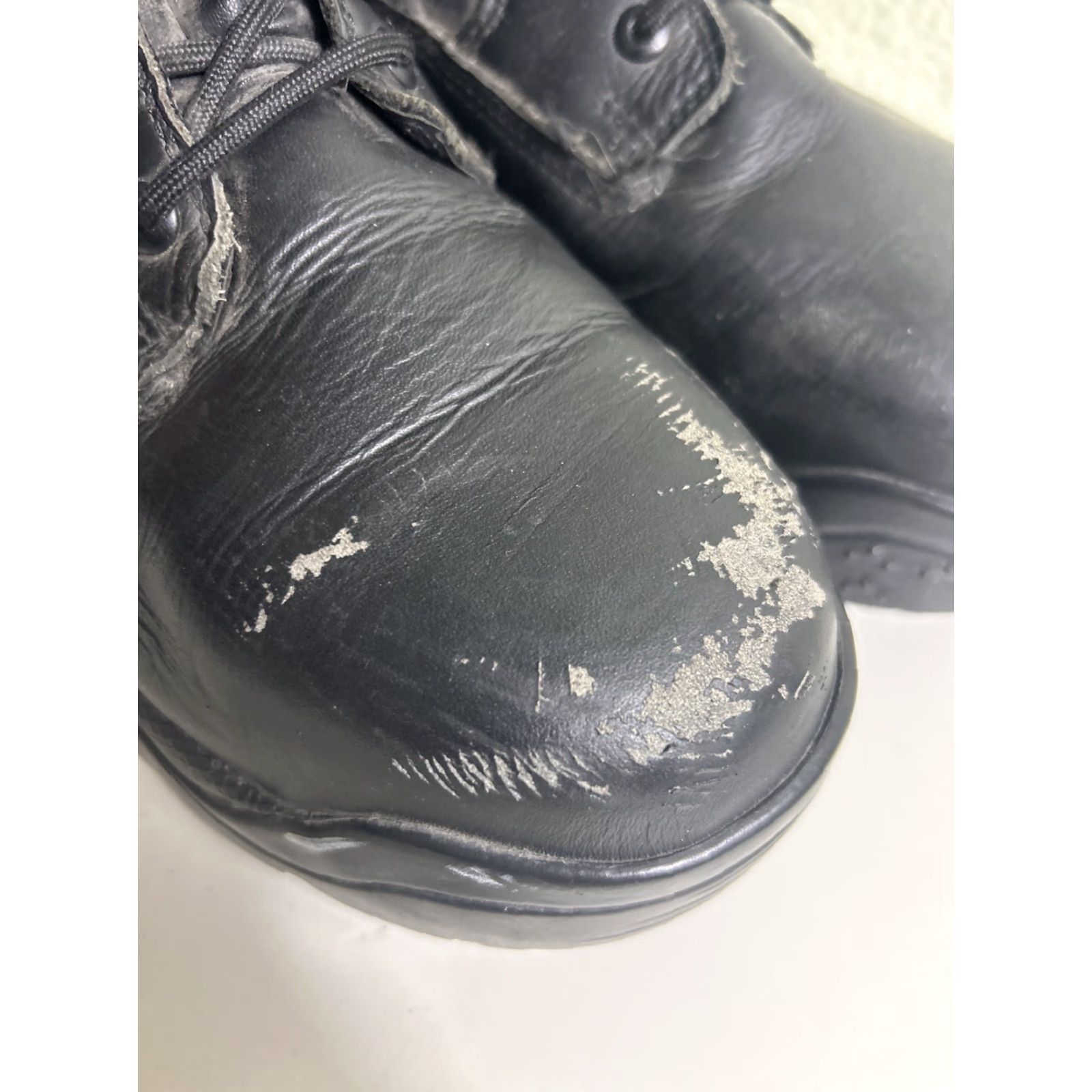Vintage 5.11 Tactical ATAC Shield 8" Side Zip Comp. Toe Boot 12003 Black Size 10 Men Leather Zipper Combat Round Toe Lace Up M Size US 10 / EU 43 - 3 Thumbnail