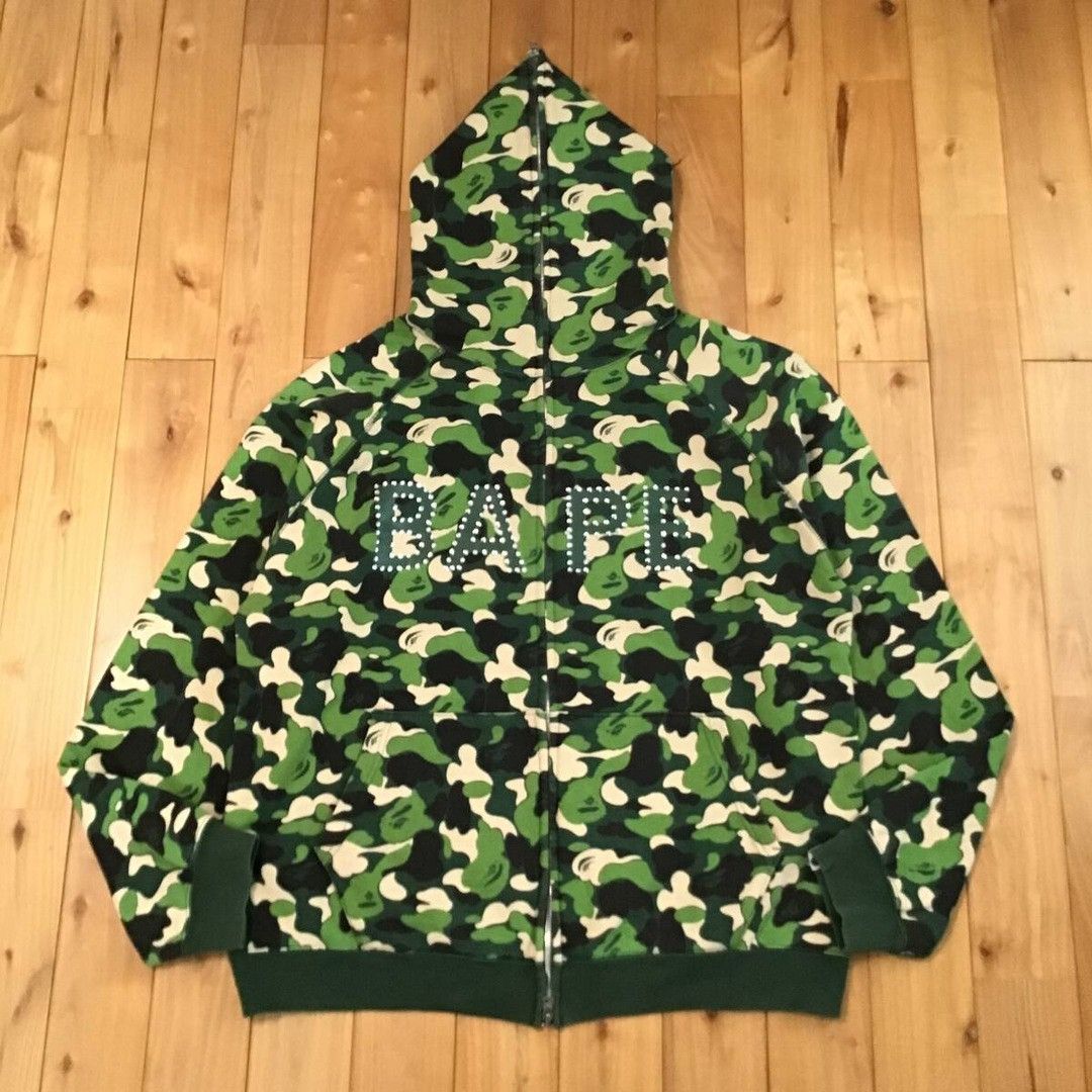 Bape × Swarovski BAPE logo Swarovski full zip hoodie ABC camo a bathing ape Size US L / EU 52-54 / 3 - 2 Thumbnail