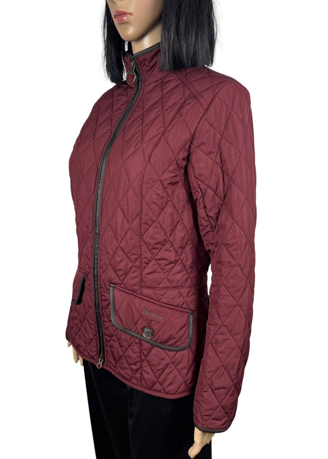 Barbour Barbour Stallion Quilted Jacket Leather Trim size UK10 US6 Size M / US 6-8 / IT 42-44 - 4 Thumbnail