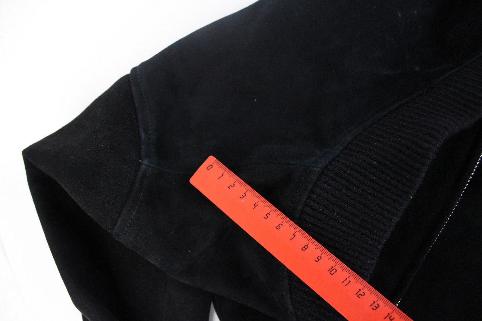 Sandro SANDRO Monaco Jacket Mens SMALL Goat Leather Suede Bomber Size US S / EU 44-46 / 1 - 9 Thumbnail