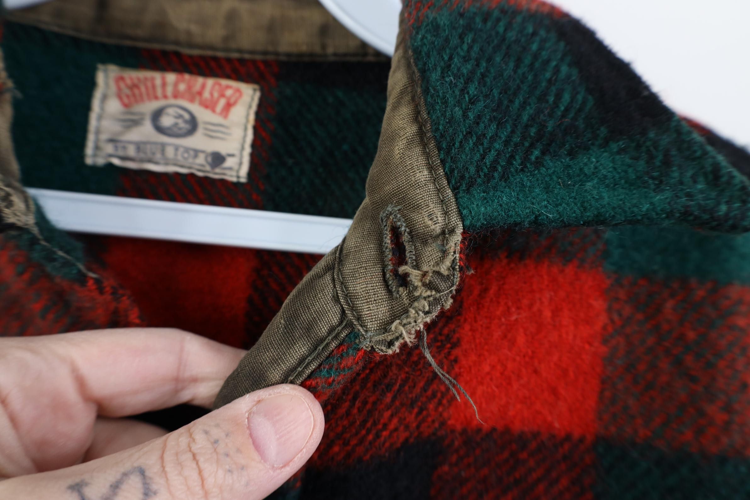 Vintage Vintage 50s 60s Streetwear Wool CPO Shirt Jacket Jac USA Size US S / EU 44-46 / 1 - 4 Thumbnail