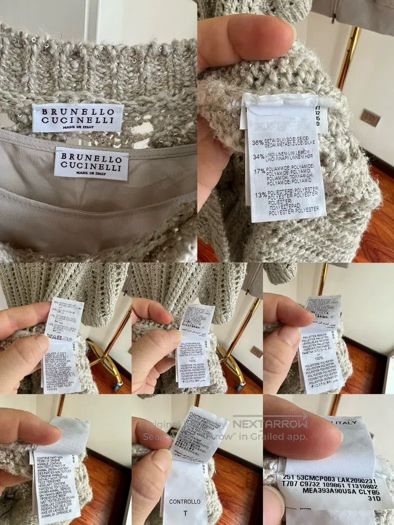 Brunello Cucinelli Brunello Cucinelli Two-Piece Knit Dress Size M / US 6-8 / IT 42-44 - 6 Thumbnail