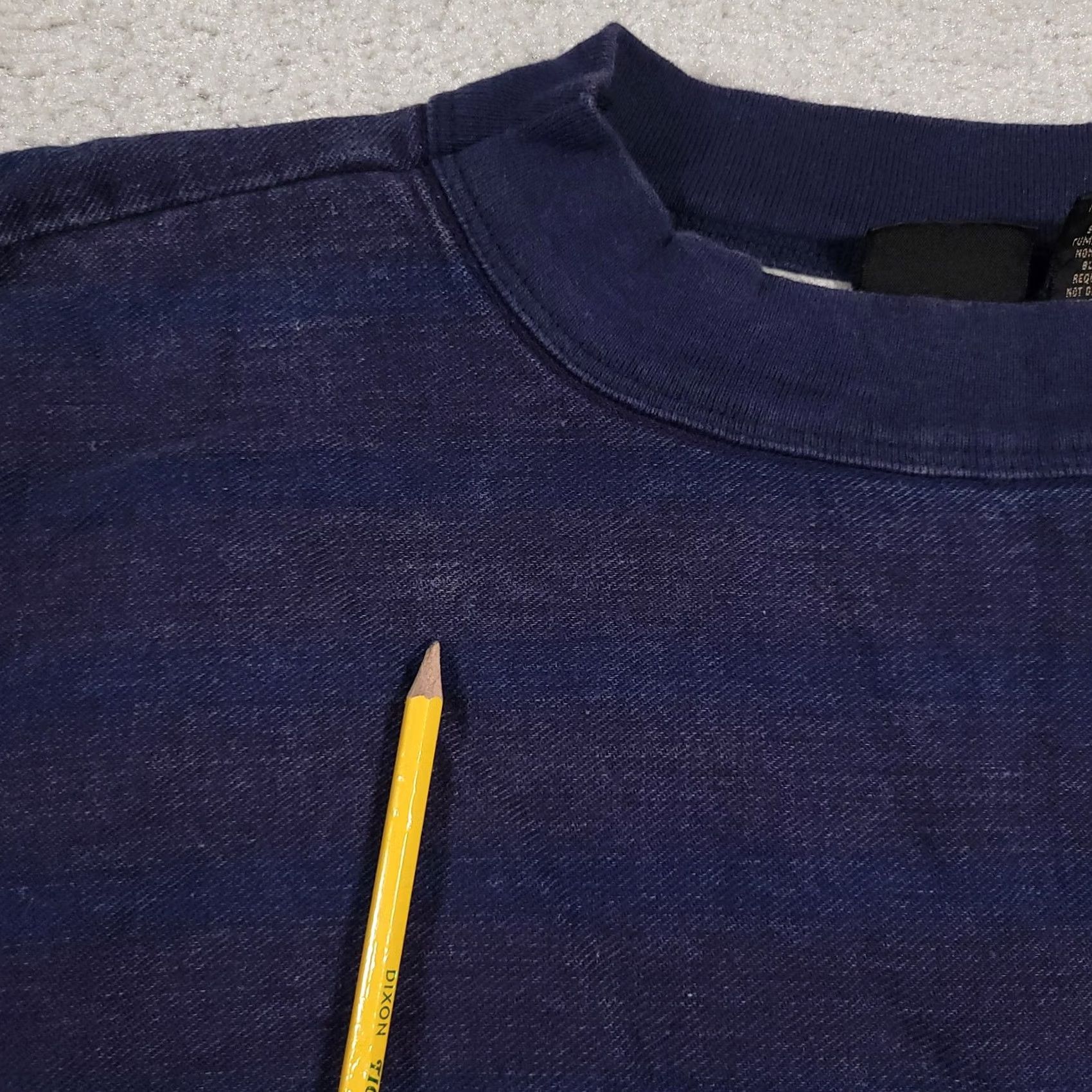 Vintage VINTAGE Structure Sweatshirt Mens Large Crewneck Pullover USA Embroidered 90s Blue Size US L / EU 52-54 / 3 - 7 Thumbnail