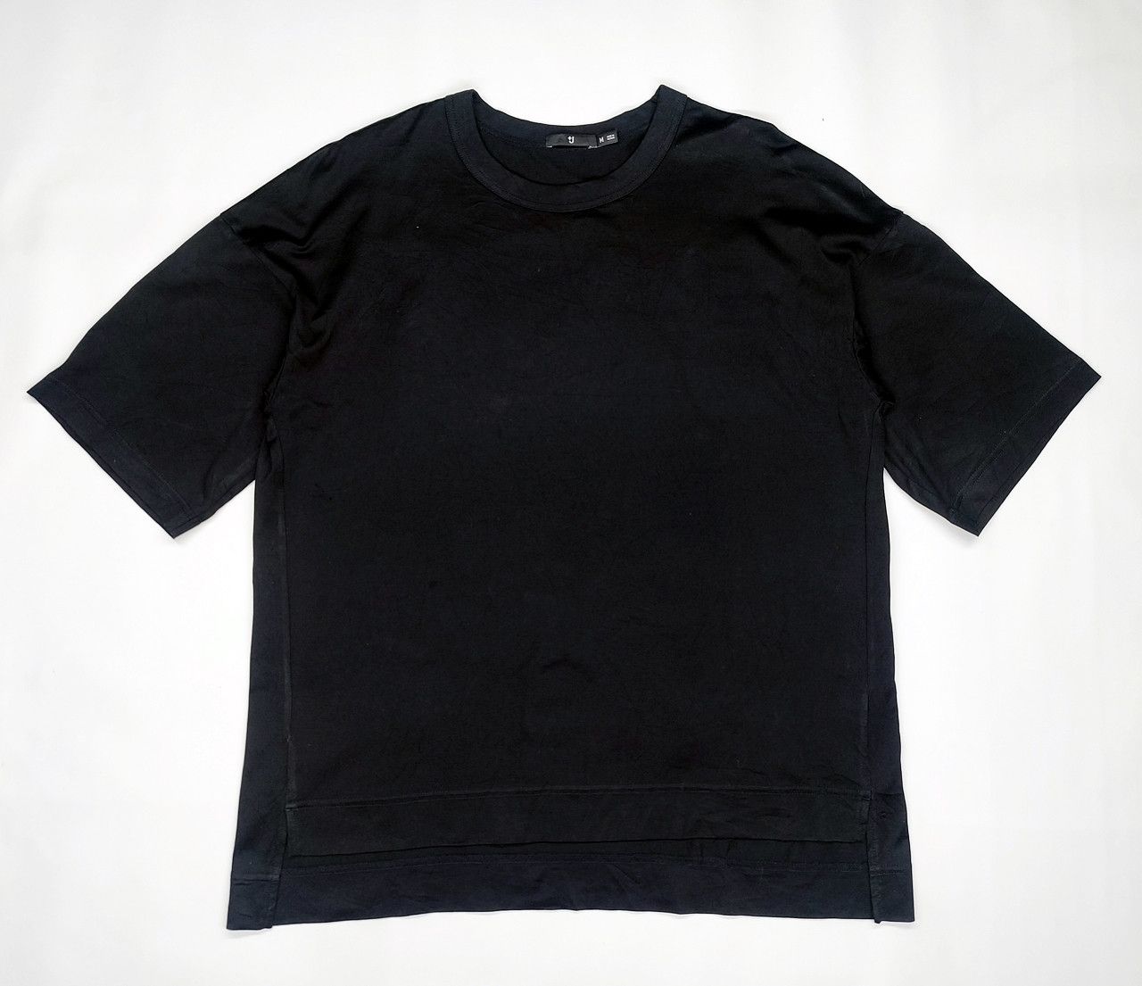 Jil Sander × Uniqlo UNIQLO x JIL SANDER oversized plain black t shirt Size US M / EU 48-50 / 2 - 3 Thumbnail
