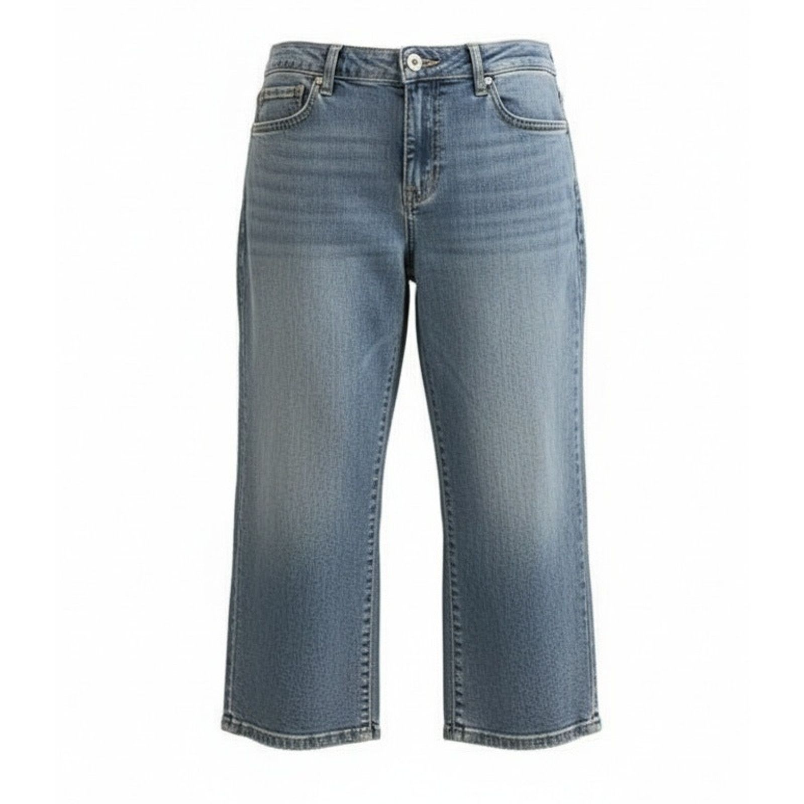 Levi's Levi’s Perfectly Shaping 512 Cropped Jeans Womens Size 14 Size 36" / US 14 / IT 50 - 1 Thumbnail