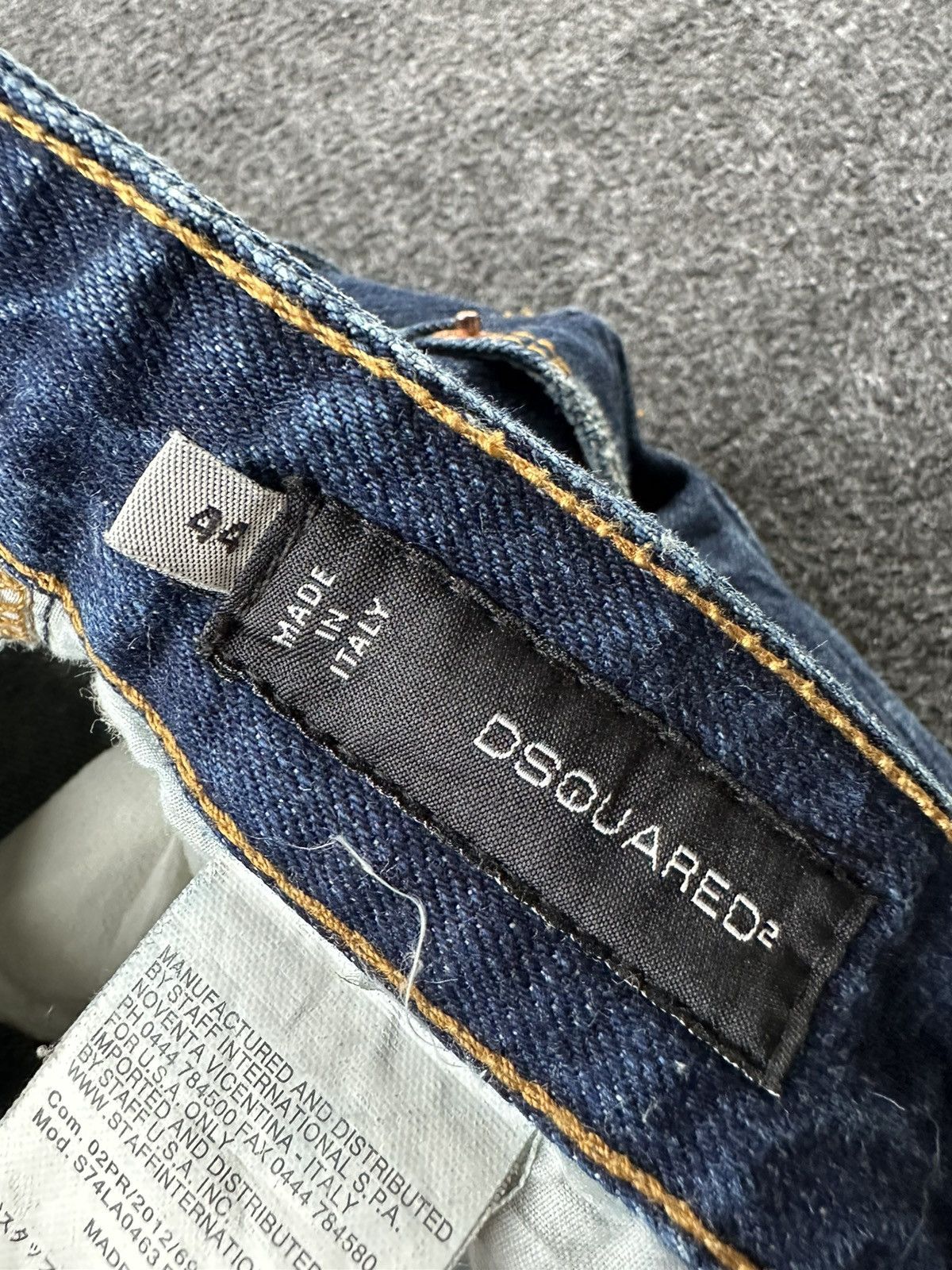 Dsquared2 Dsquared2 Italy Crop Skinny Denim D242 Size US 28 / EU 44 - 13 Thumbnail