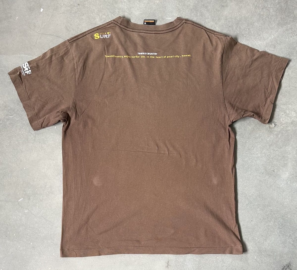 Sun Surf VINTAGE TOWN & COUNTRY SURF WELL FADED TEE Size US M / EU 48-50 / 2 - 7 Thumbnail