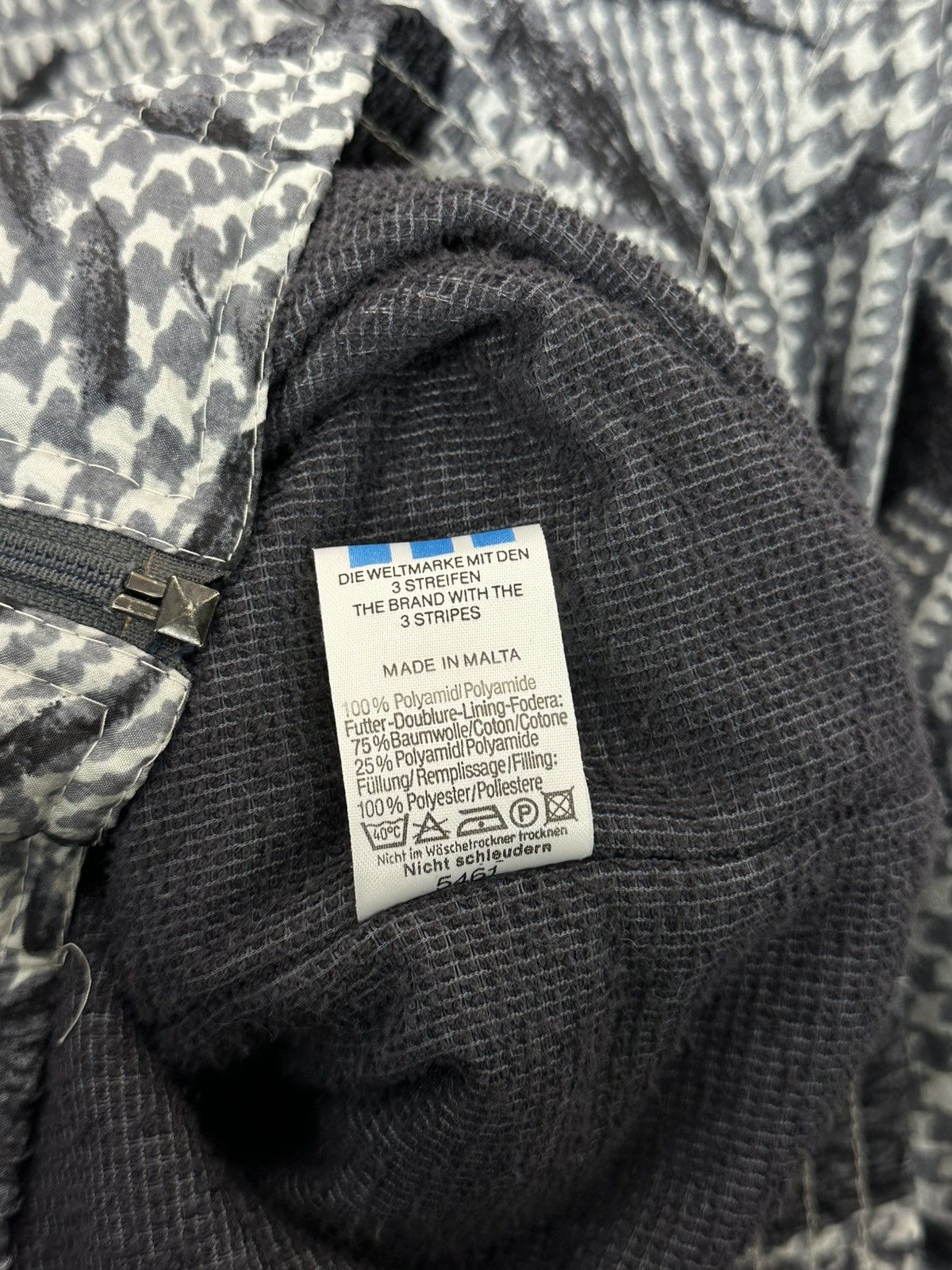 Adidas × Vintage Rare Adidas Vintage 90s Printed Oversized Insulated Jacket Size US L / EU 52-54 / 3 - 14 Thumbnail