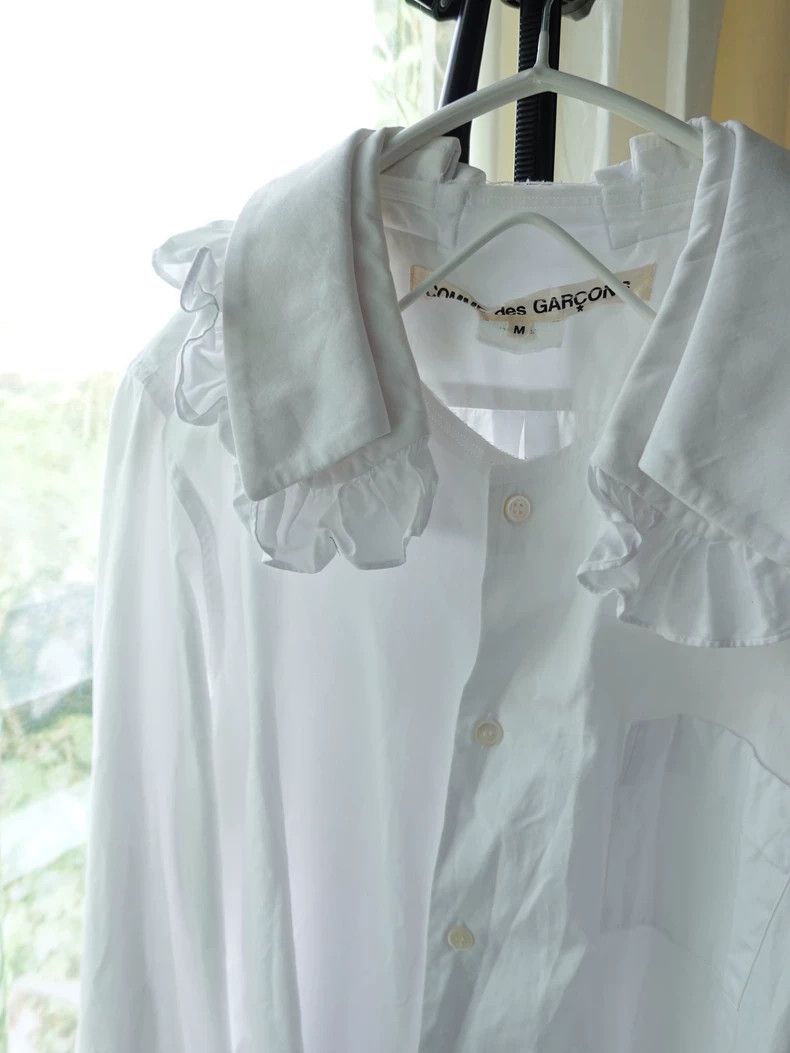 Comme des Garcons Comme Des Garcons Lace double collar shirt Size M / US 6-8 / IT 42-44 - 2 Thumbnail