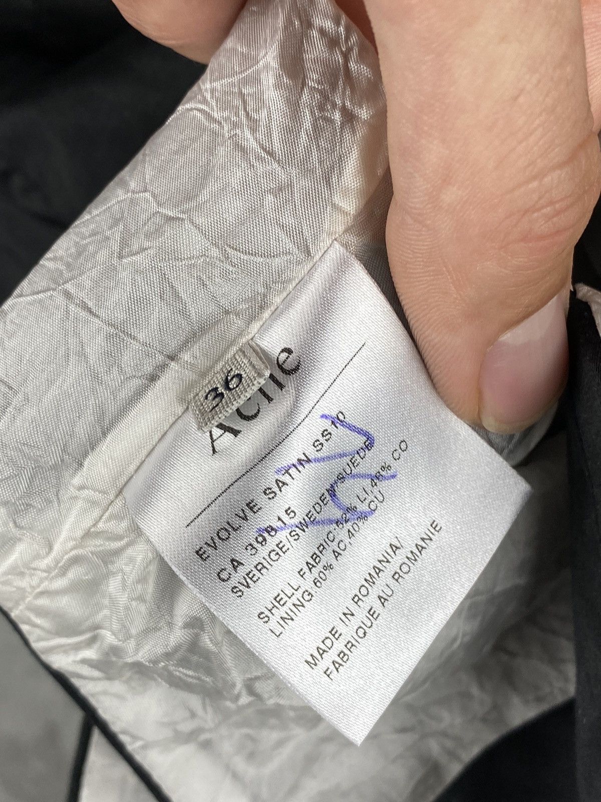 Acne Studios Acne Studios Suit Vest evolve satin ss10 Size 36S - 5 Thumbnail
