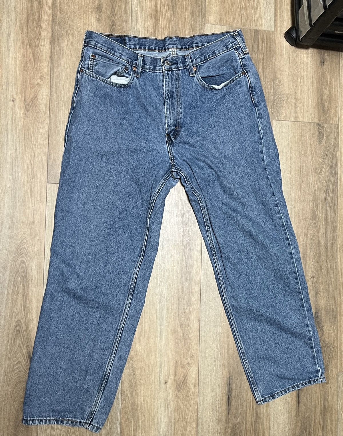 Levi's × Levi's Vintage Clothing sum baggy levi jeans 36x30 Size US 36 / EU 52 - 2 Thumbnail