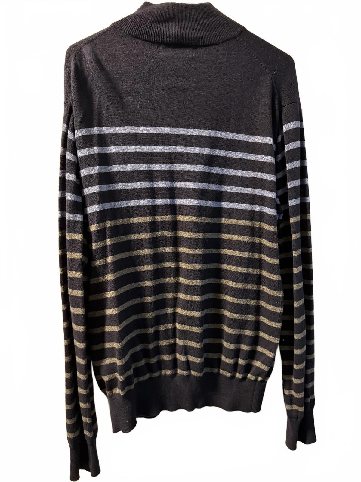 Other Park Slope Men's Striped Half-Zip Sweater Large Size US L / EU 52-54 / 3 - 4 Thumbnail