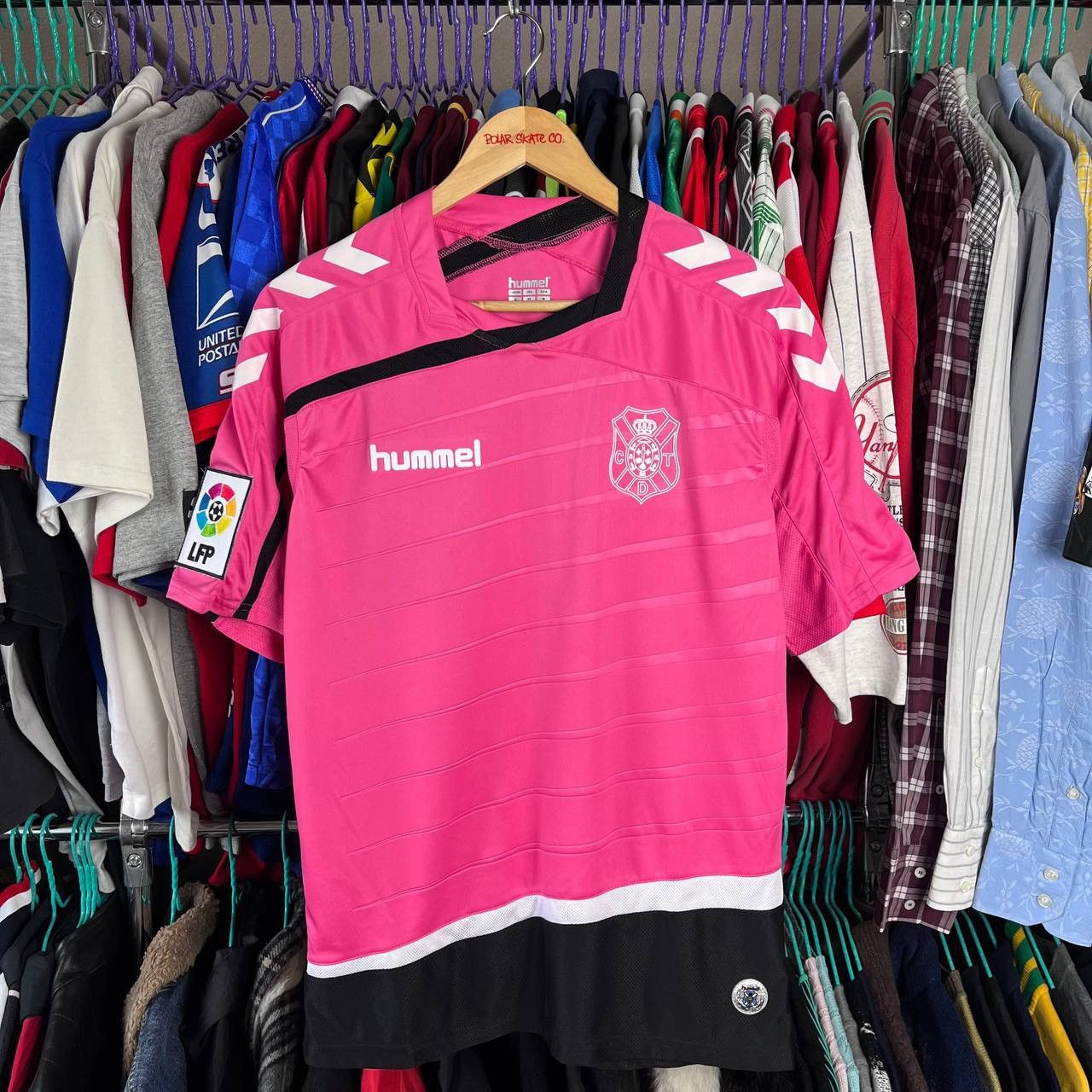 Vintage Hummel CD Tenerife 2015/2016 Football Soccer Jersey T Shirt Size US S / EU 44-46 / 1 - 1 Thumbnail