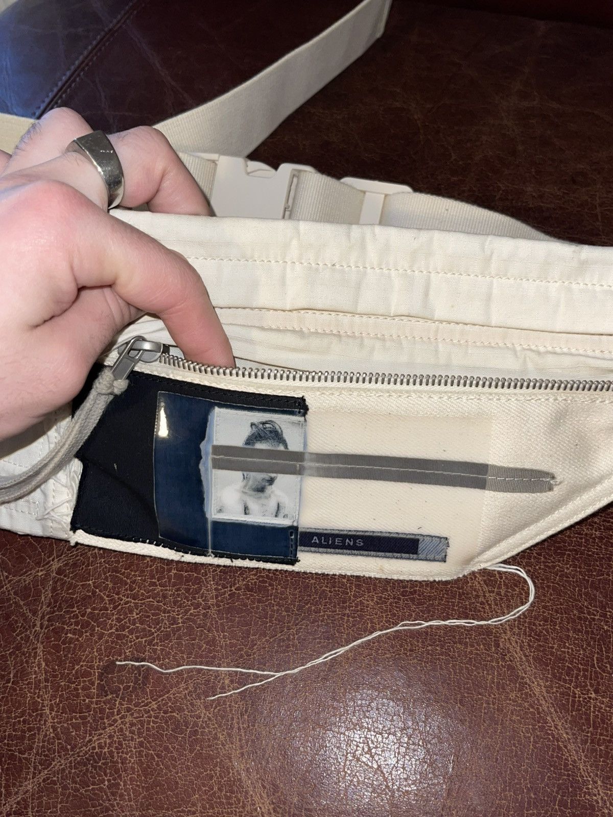 Rick Owens Rick Owens DRKSHDW Aliens Belt Bag Size ONE SIZE - 8 Thumbnail