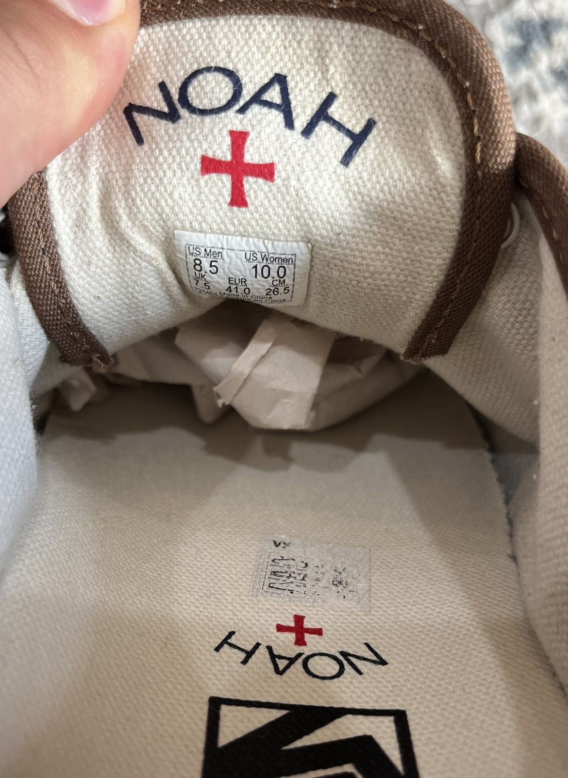 Noah × Vans Vans x Noah Authentic One Piece VLT Size US 8.5 / EU 41-42 - 6 Thumbnail