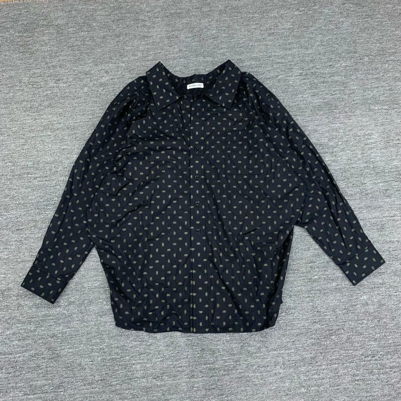Balenciaga Balenciaga size 34 Black button-down shirt jacket Size S / US 4 / IT 40 - 1 Thumbnail