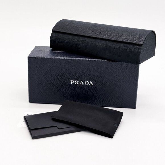 Prada NEW PRADA EYEGLASSES PRA53V 5AK1O1, PR A53V 5AK1O1 GOLD Size ONE SIZE - 9 Thumbnail